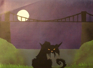 Brizzle Cat by Angus Art