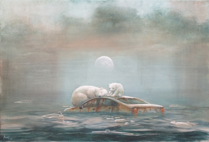 Polar Bears by Andrew Burns Colwill